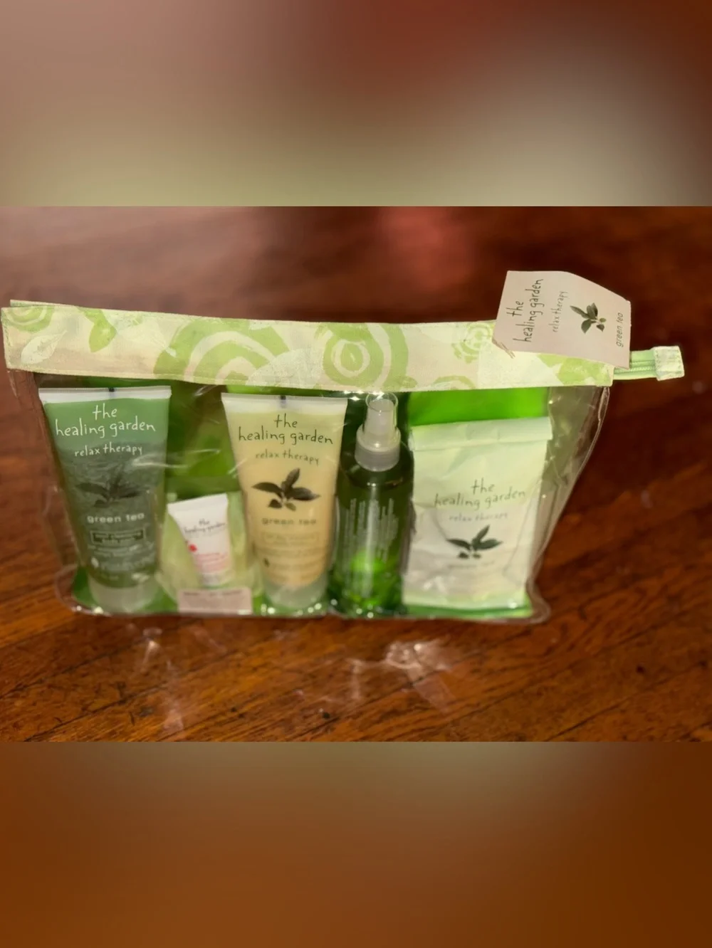The Healing Garden Green Tea Relax Therapy Bath & Body Set